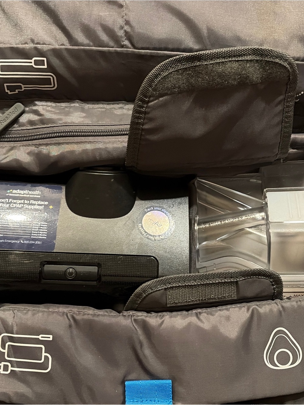 ResMed CPAP Machine with Black Travel Case NEW 29 demo hours